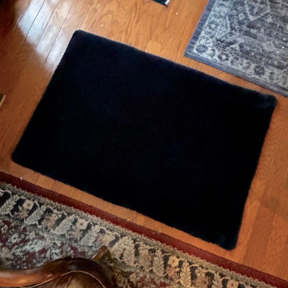 Silhouette Home. Home Accent Rug Blue, 100% Polyester, 29” x 42”